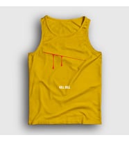 Presmono Unisex Sarı Cut Film Kill Bill Atlet 246313tt