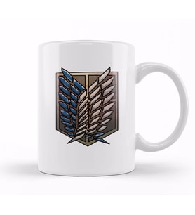 Attack On Titan Military Scouting Legion Classic Attack On Titan 07 Kupa Bardak Porselen