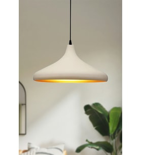 Modern Krem Metal Sarkıt Avize, Salon, Mutfak ve Yatak Odası İçin
