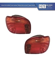 Toyota Yaris Sağ-Sol Stop Lambası Takım 2003-2005 Duysuz 