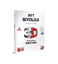 3d Ayt Biyoloji Defter Video Destekli