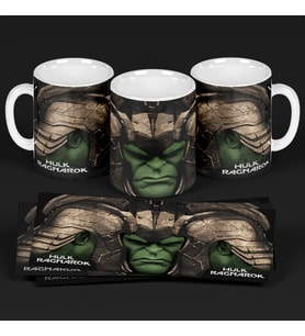 Hulk - Temalı Porselen Kupa Bardak Karakter Hediyesi Özel Tasarım