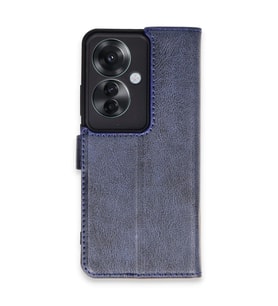 Oppo Reno 11f Kılıf Trend S Plus Kapaklı Kılıf - Lacivert