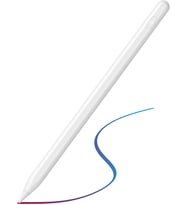 iPad Air 5.Nesil 2022 Palm Rejection & Eğime Duyarlı Stylus Kalem (Beyaz)