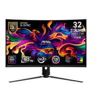 MSI MAG 321CUP QD-OLED 31.5 inç 165Hz 0.03ms 4K UHD Adaptive Sync QD-OLED Kavisli Gaming Monitör