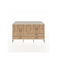 Kronos Konsol 5 Raflı 3 Çekmeceli 4 Kapaklı 176x59x99 Aytaşı-Çam