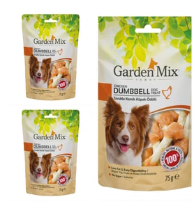 Garden Mix Tavuklu Kemik Köpek Ödülü 75 Gr X 3 Adet