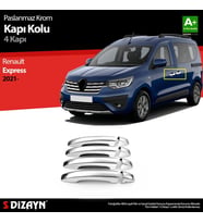 Renault Express Krom Kapı Kolu 4 Kapı 2021 Üzeri