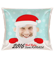 Kişiye Özel Esprili Noel Baba Yılbaşı Yastık
