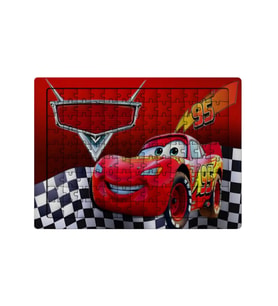 Arabalar Şimşek Mcqueen Puzzle 99 Parça 007