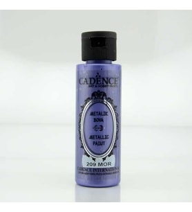 Cadence Metalik Boya 70 ml. 209 Mor 