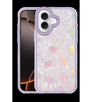 iPhone 16 Lumi Desenli Kapak - Mor