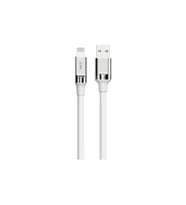 Lightning Şarj Kablosu 3.4A Hızlı Şarj USB Lightning Data ve Şarj Kablosu (Beyaz)