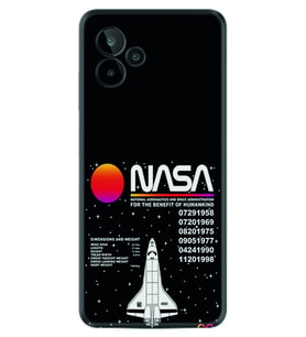 General Mobile GM 24 Pro Kılıf Resimli Desenli Baskılı Silikon Nasa 2 1407