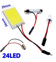 T10 Araç içi aydınlatma 24 Smd Led Panel
