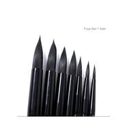Fırça Seti, Tahrir Fırçası, Minyatür, Tezhip, Resim, Suluboya, Yağlı Boya-7'li Set (Çok Renkli)
