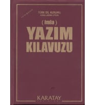 Yazım Kılavuzu (İmla) - (Plastik Kapak)