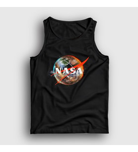 Presmono Unisex Siyah Planet Nasa Space Uzay Atlet 369118tt