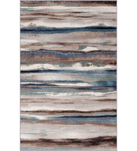 Eliana Home Baskılı, Yıkanabilir Kaymaz Taban Salon Halısı LNA0722 100x150 cm (Kahverengi)