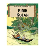 Tentenin Maceraları Kırık Kulak Herge Alfa Yayınları