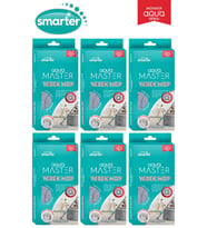 SMARTER AQUA MASTER 6 YEDEK MOP TEMİZ & KİRLİ SUYU AYIRMA ÖZELLİĞİ OTOMATİK TEMİZLİK SETİ MOP PASPAS 