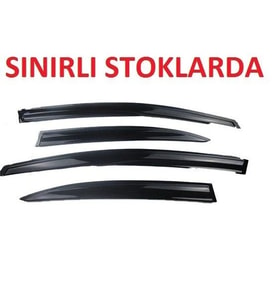 Honda Civic Uyumlu Fb7 Cam Rüzgarlığı Mugen 4' Lü Sunplex