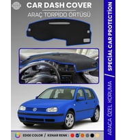 VOLKSWAGEN GOLF 4 (1997-2003) Torpido Örtüsü Ön Göğüs Koruma Tam Uyum UV Koruma