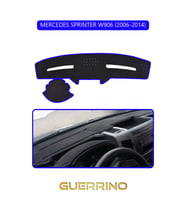 MERCEDES SPRİNTER W906 2006-2014TORPİDO KORUMA HALISI MAVİ KENAR