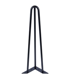 Side Metal Ahşap ve Kütük Sehpa Ayağı 40 CM 4 ADET