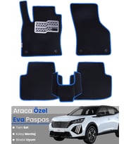 PEUGEOT 2008 (2020-2025) Uyumlu EVA Paspas Tam Set–Araca Özel,Oto Paspas,Kolay Montaj