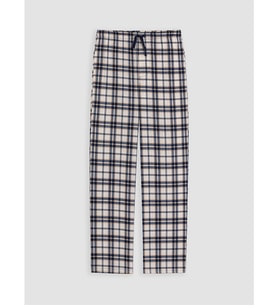 LC WAIKIKI Kahverengi Ekose Desenli Erkek Pijama Alt