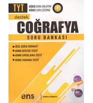 TYT Coğrafya Destek Soru Bankası ENS Yayıncılık