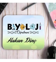 Biyoloji Öğretmenine Hediye İsimli Mouse Pad (STD)