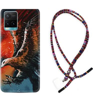 Vivo Y11S Y21S Y20 Y20S Y70 Kılıf Boyun Asklı Rasta Silikon Kartal Uçarken 1718