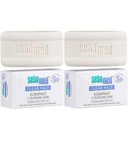 Sebamed Clear Face Kompakt Yüz Temizleme  Barı Sabun Sivilceye Yatkın Cilt 100GR (2 Li Set)
