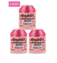 3 Adet Altınbaşak Oya ve Dantel İpi 20 gr - Royaleks - No: 338