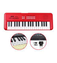 Jwin CMK-1237 37 Tuşlu Elektronik Org (Etiket. Adaptör Hediye) - Kırmızı