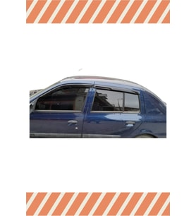 Renault Clio 2 Sedan 1999-2008 4'lü Mügen Tip Cam Rüzgarlığı