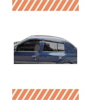 Renault Clio 2 Sedan 1999-2008 4'lü Mügen Tip Cam Rüzgarlığı