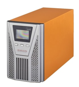 MAKELSAN 3KVA POWERPACK SE MU03000N11EAV03 ONLINE 1/1F LCD EKRAN TOWER UPS 6x 12V 9 Amper