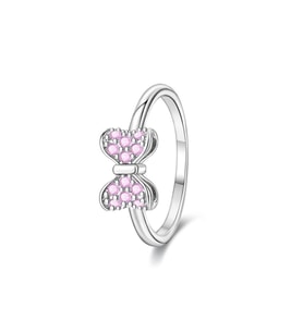 Işıltılı Fiyonk Yüzük (Pembe)