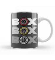Box Box Box Kupa Bardak Porselen