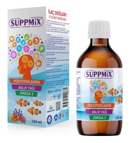 Suppmix Fosfotidilserin Omega 3 Şurup 150  ml