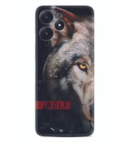Xiaomi Poco M6 Pro 5G Kılıf Silikon Desen Özel Seri Wolf Eyes 1758