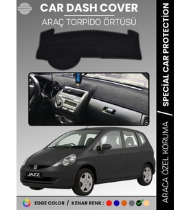HONDA JAZZ (2002-2007) Torpido Örtüsü Torpido Koruma Tam Uyum Çatlamayı Önler Kolay Montaj