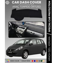 HONDA JAZZ (2002-2007) Torpido Örtüsü Torpido Koruma Tam Uyum Çatlamayı Önler Kolay Montaj