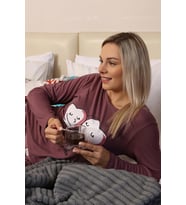 Akbeniz Kadın Penye Uzun Kol Pijama Takım 4187