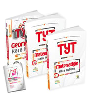 YKS TYT Matematiğin Kara Kutusu 1. ve 2.Cilt ve Geometrinin Kara Kutusu 3lü Çıkm