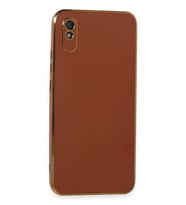 Redmi 9A Kılıf Volet Silikon - Kırmızı