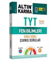 Altın Karma Yayınları Tyt Fen Bilimleri Konu Konu Çıkmış Sorular